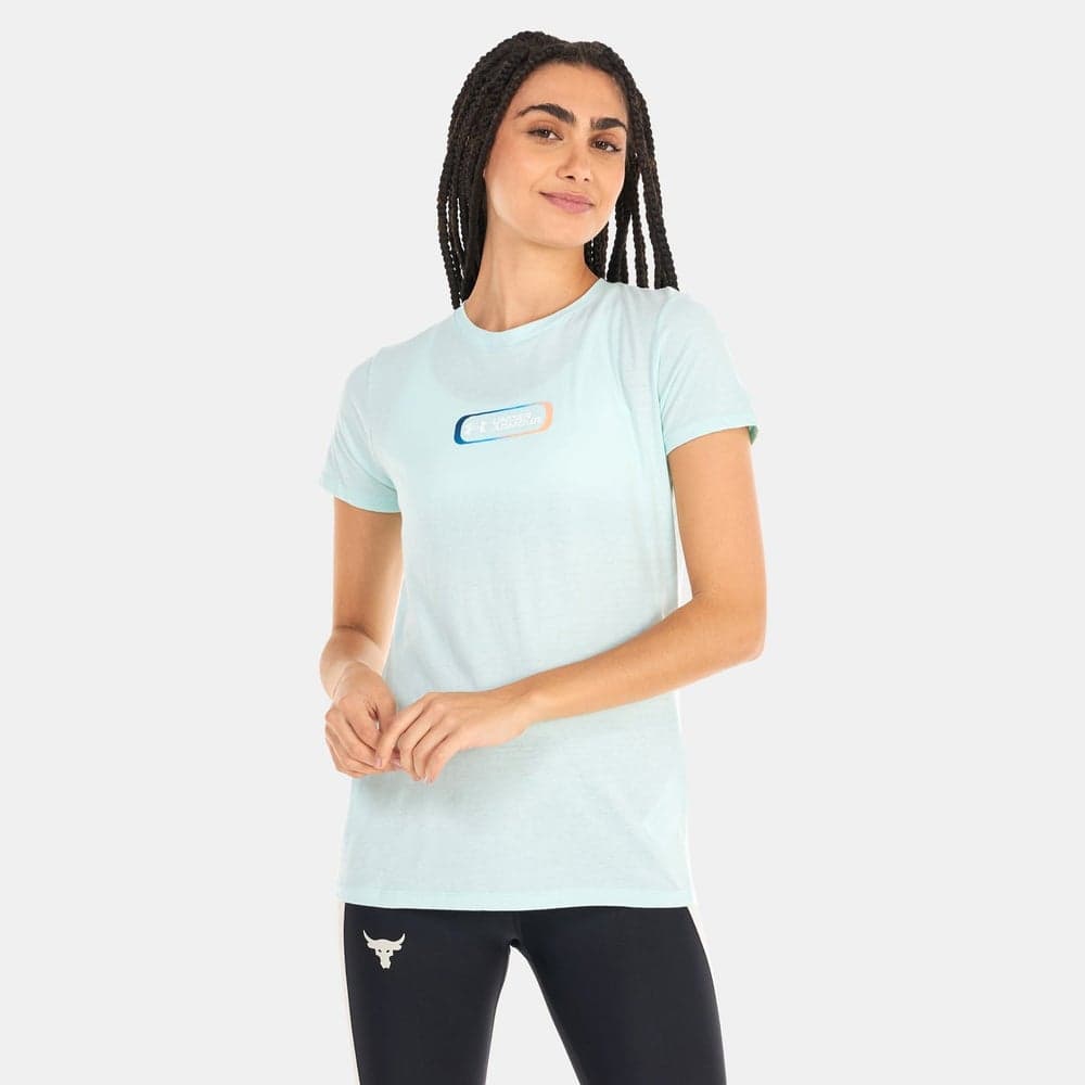 Women's UA Gradient Pill Cotton-Blend T-Shirt - Image 1