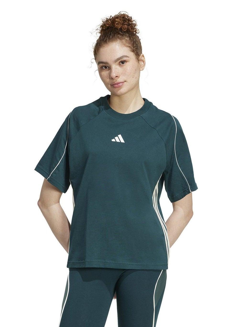 adidas Stadium 3 Stripes Women’s T-Shirt - Image 1