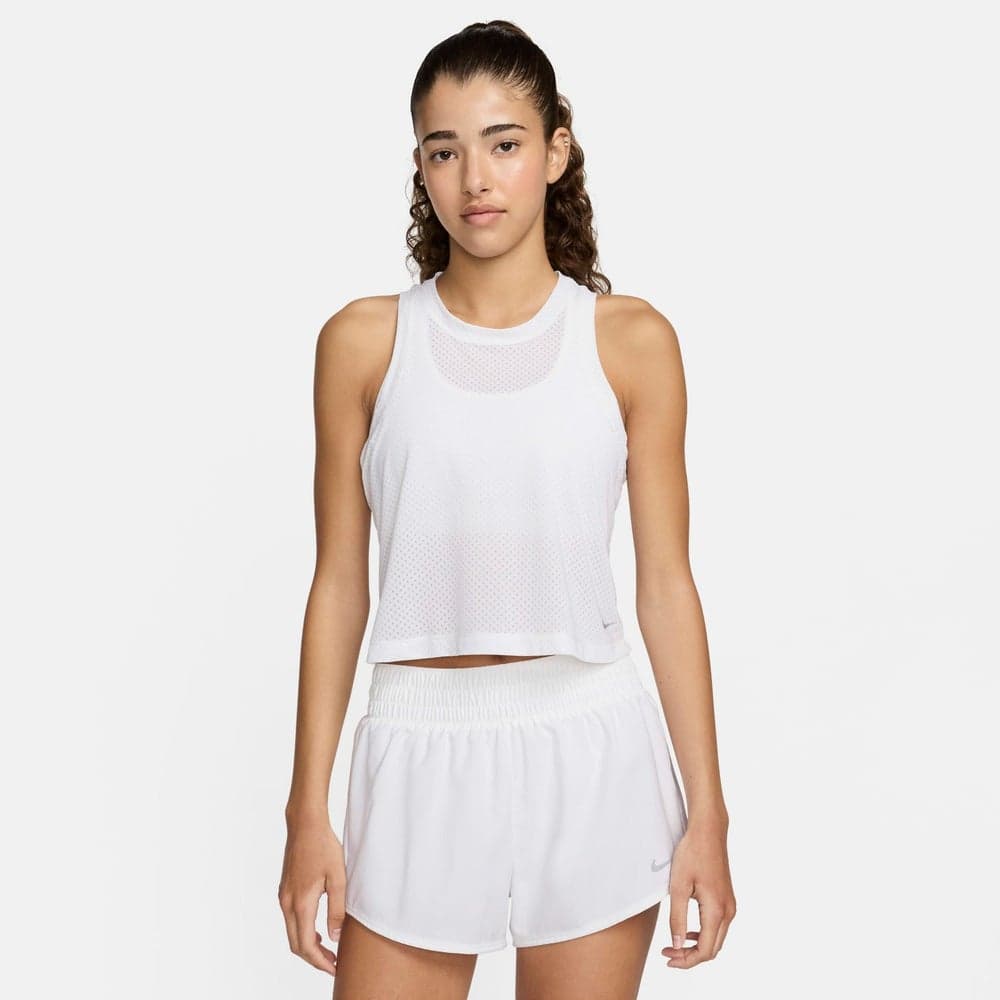 Nike One Classic Breathe Dri-FIT Cropped Tank Top - Image 1