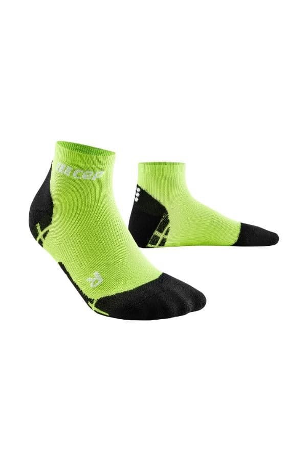 CEP Ultralight Low Cut Compression Socks Flash Green/Black Women - Image 1