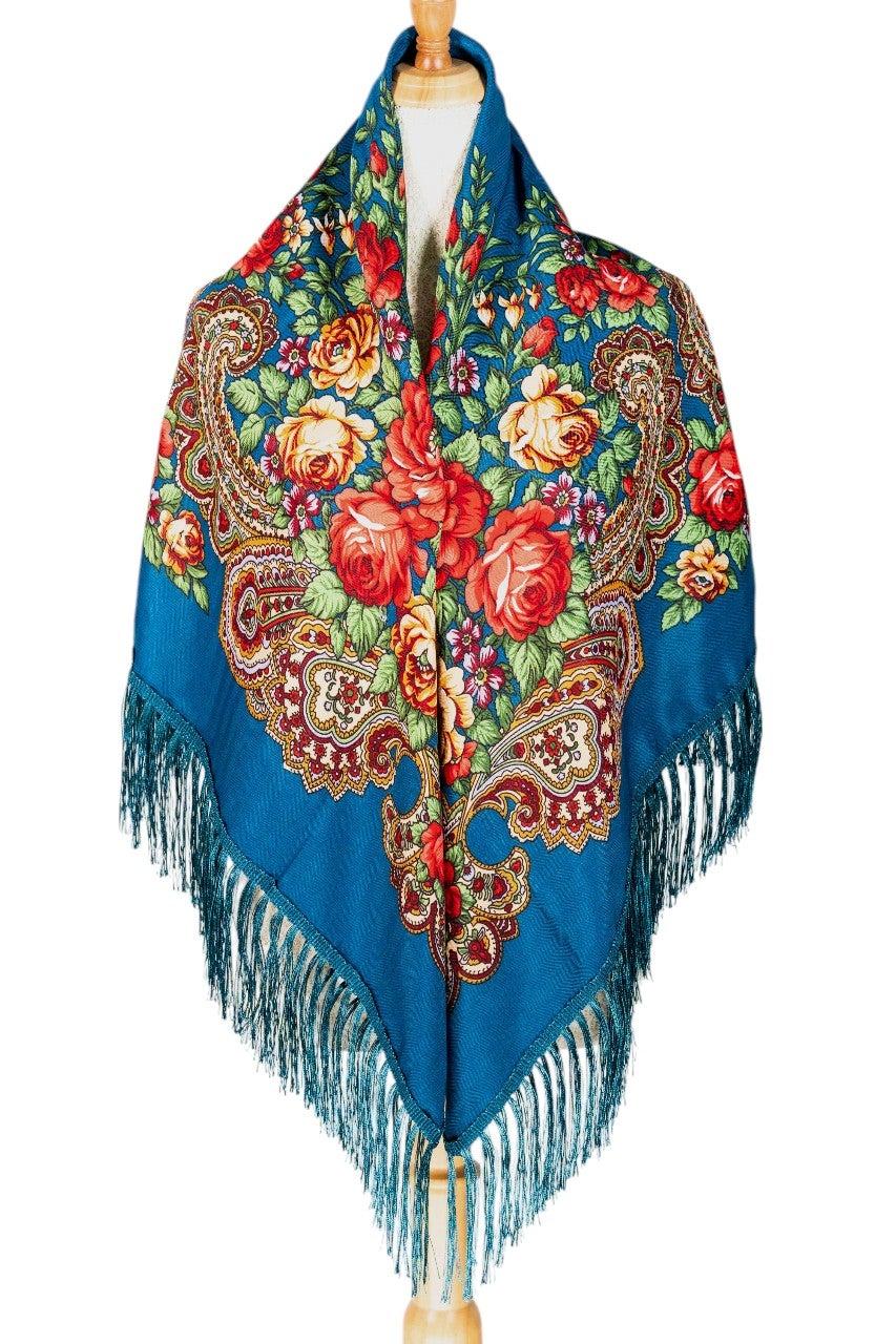 Angela Cotton Tassel Shawl for Women - Image 1
