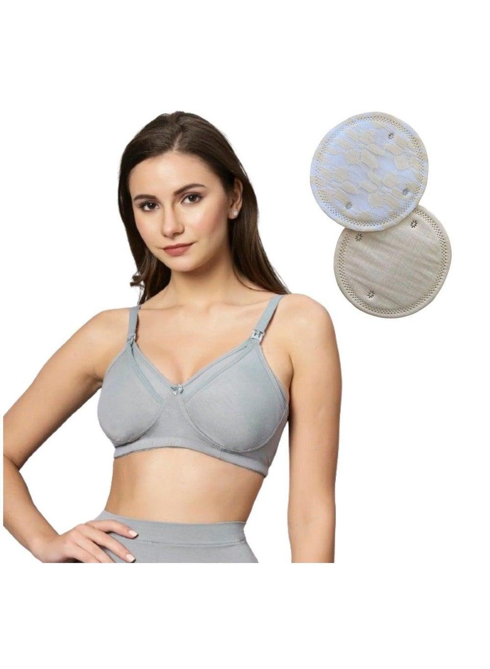 TUMMY Bamboo Cotton Non-Padded Wired-Free Maternity Bra - Image 1