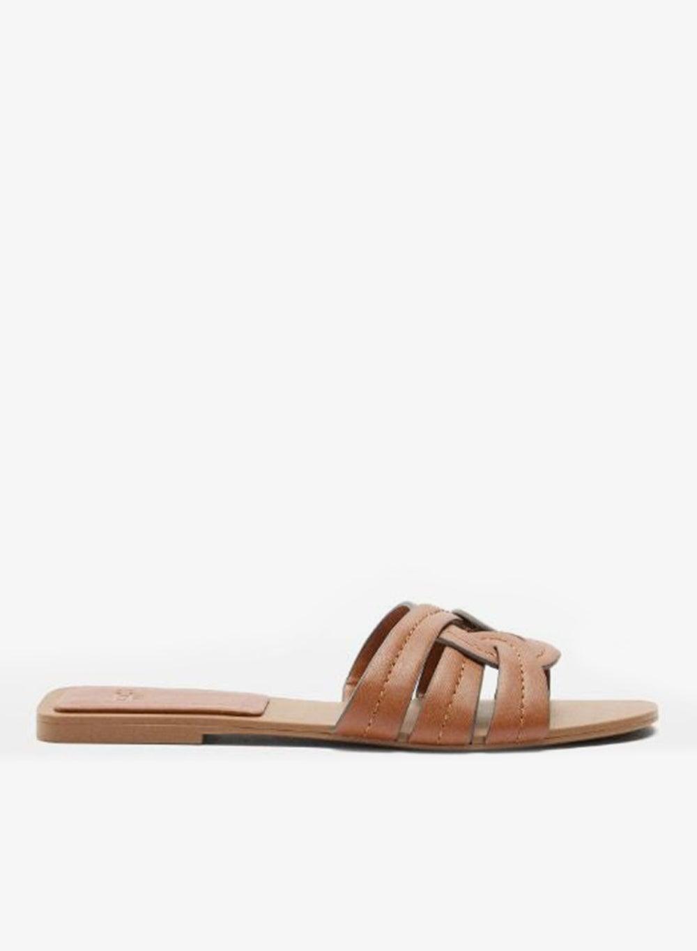 Crossed Flat Sandals for Everyday Ease - Image 1