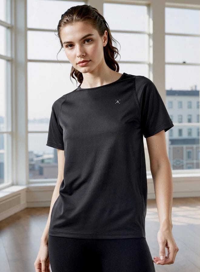 Women’s Regular Fit Crew Neck Short Sleeve T-Shirt - Image 1