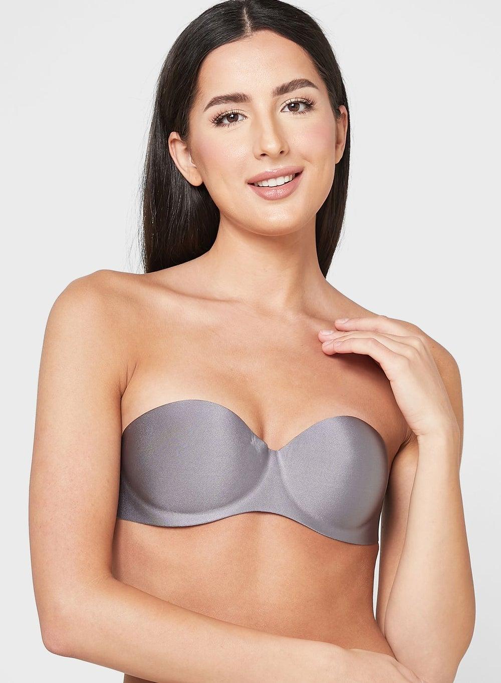 Strapless Push Up Bra with Wireless Support - Image 1