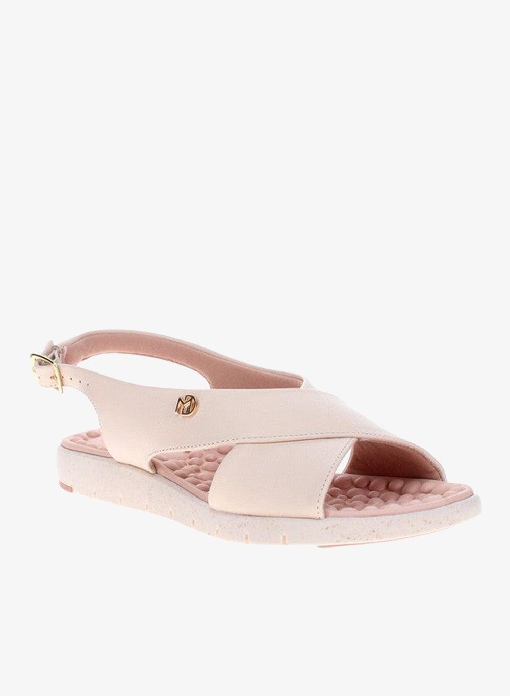 Women’s Back Strap Flat Sandals with Slingback Support - Image 1
