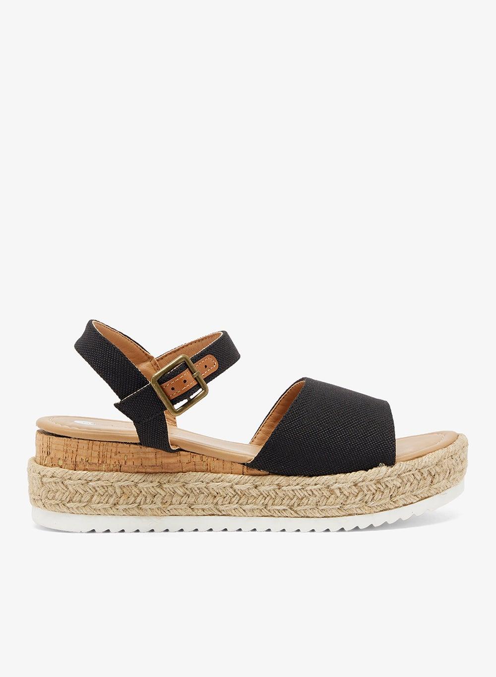 Low Wedged Flatform Sandal - Image 1