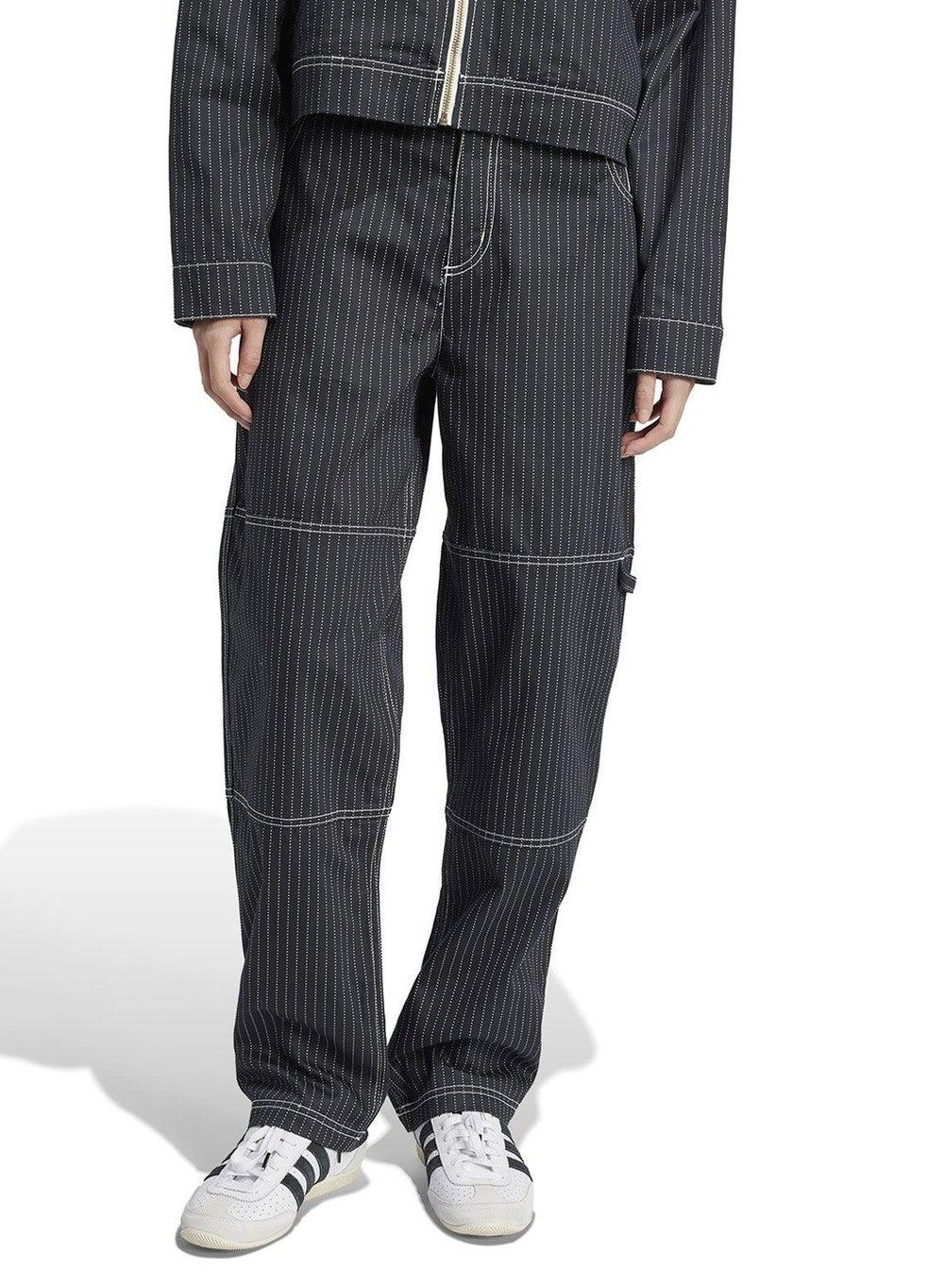 Grey AOP Wabash Dot Relaxed Women’s Pants - Image 1