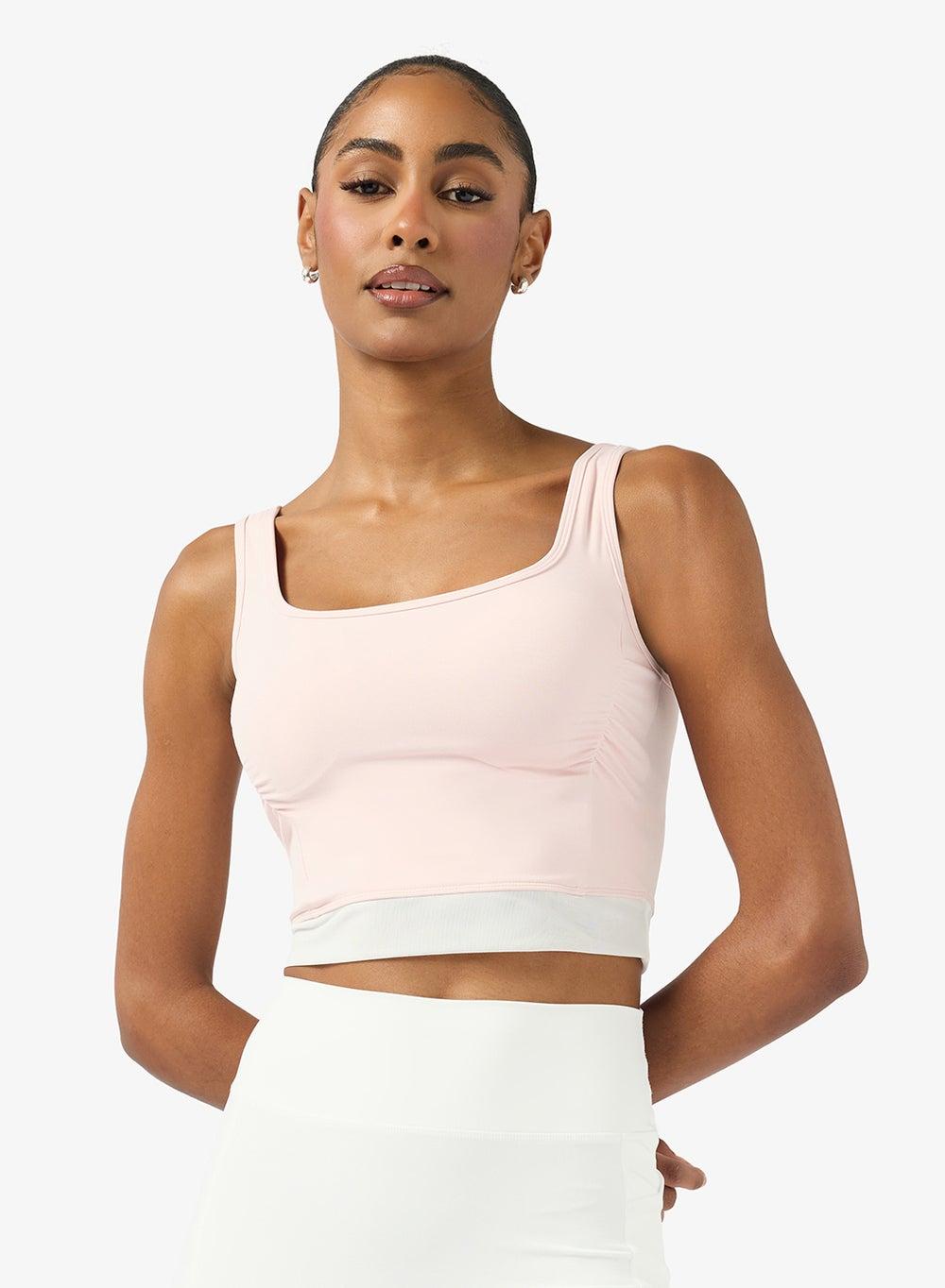 High Support Sports Bra with Contrast Trim - Image 1