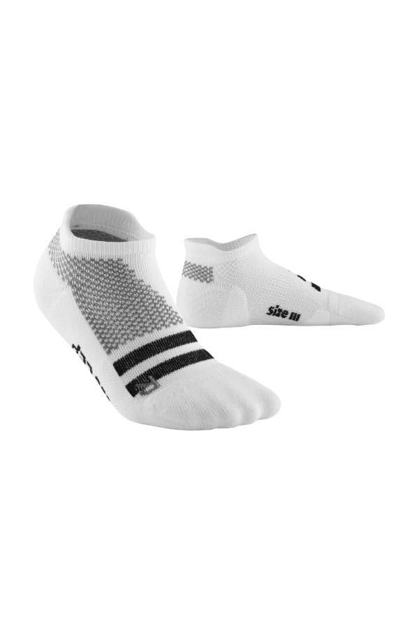 CEP Training Compression No Show Socks 3.0 White - Image 1