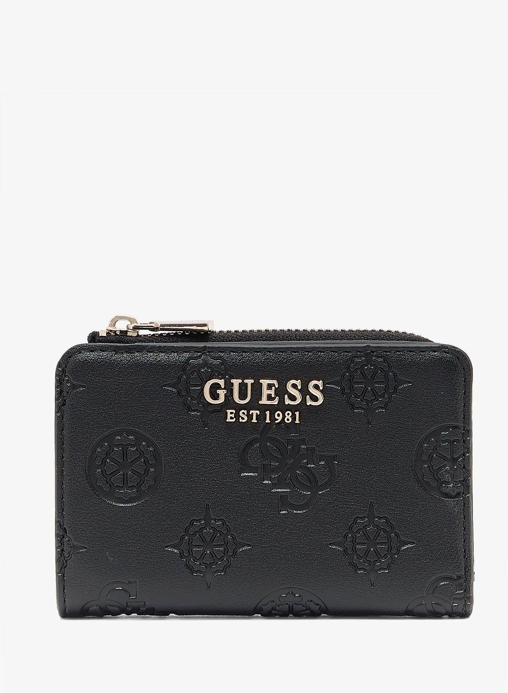 Laurel Zip Through Card Holder by Guess Coal - Image 1