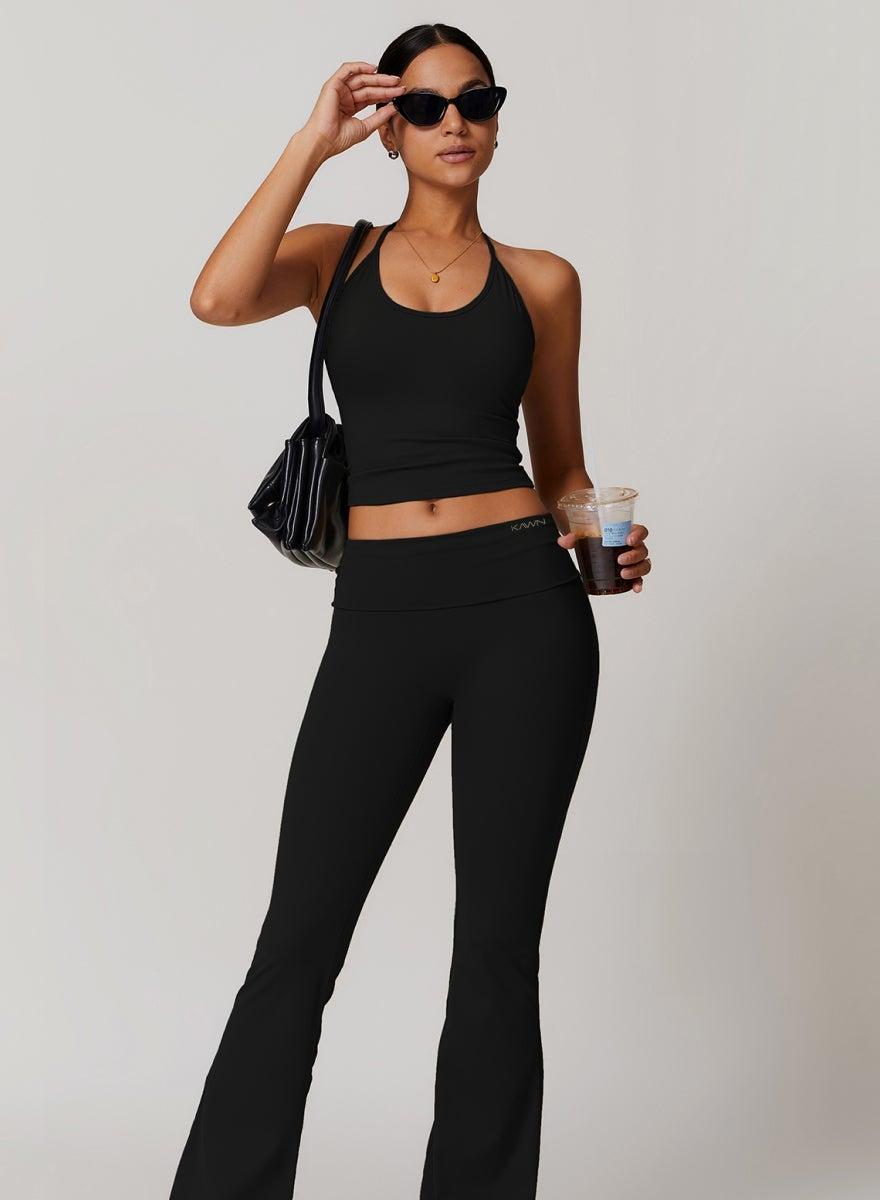 Women's Halterneck Cami Top for Yoga and Everyday Wear - Image 1