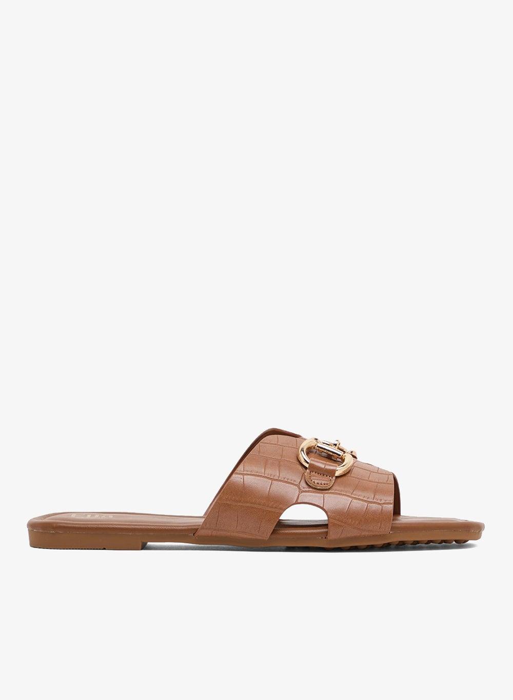 Ladies Flat Sandal for Easy Everyday Wear - Image 1