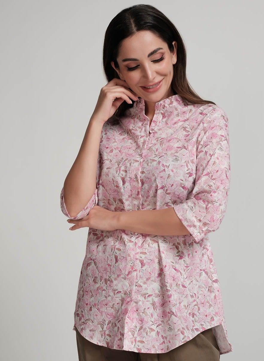 Printed Kurtha Top for Women - Image 1