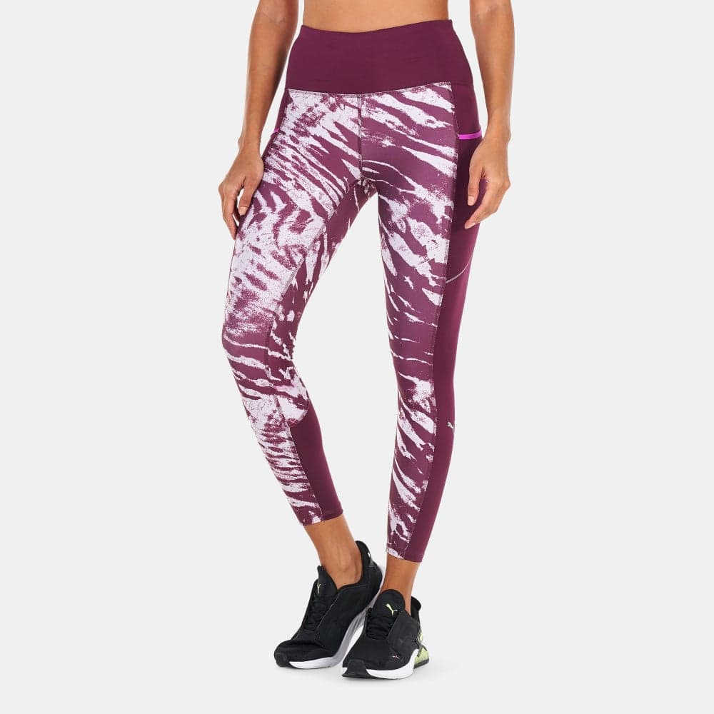 Women's Run 5K High Waist 7/8 Graphic Leggings - Image 1
