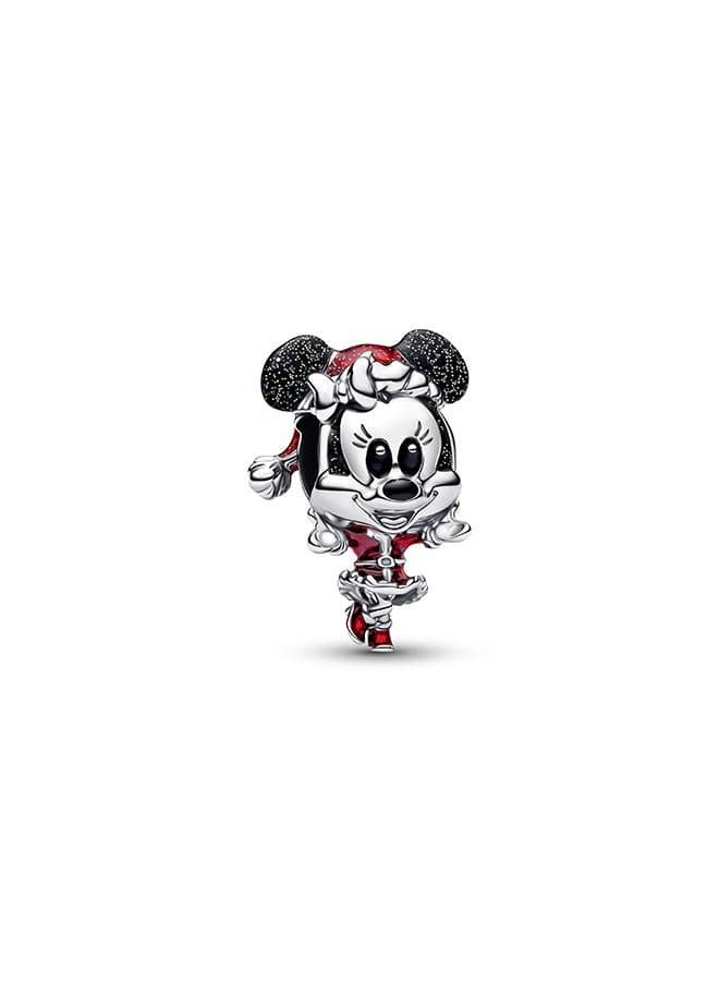 Disney Minnie Mouse Holiday Charm in Sterling Silver - Image 1