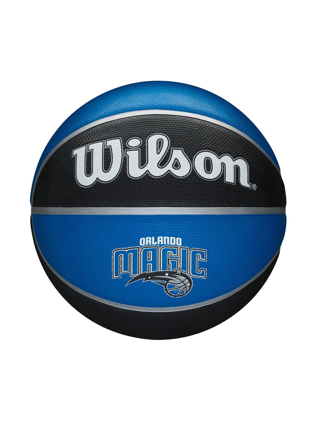 NBA Team Alliance Orlando Magic Basketball Size 7 Black/Blue - Image 1