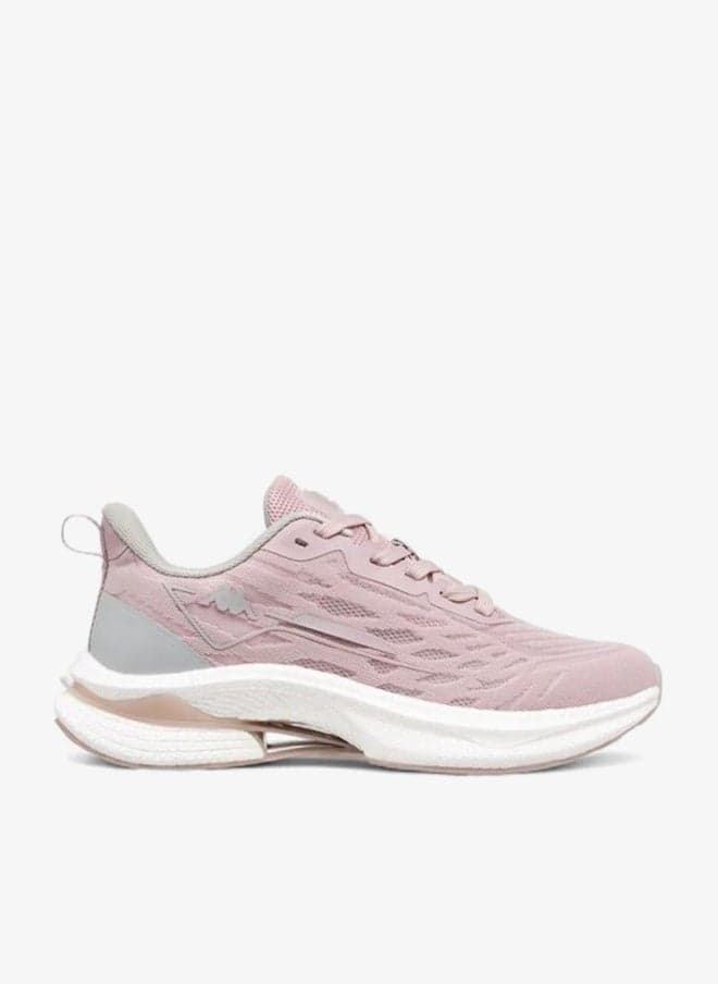 Women's Mesh Panelled Lace-Up Sports Shoes - Image 1