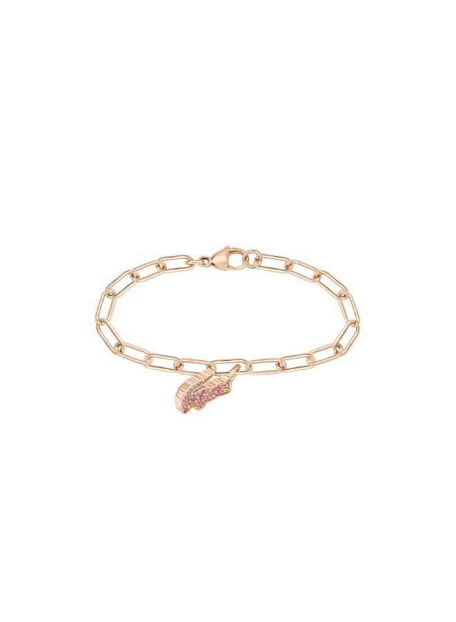 Lacoste Crocodile Chain Bracelet 2040306 - Image 1