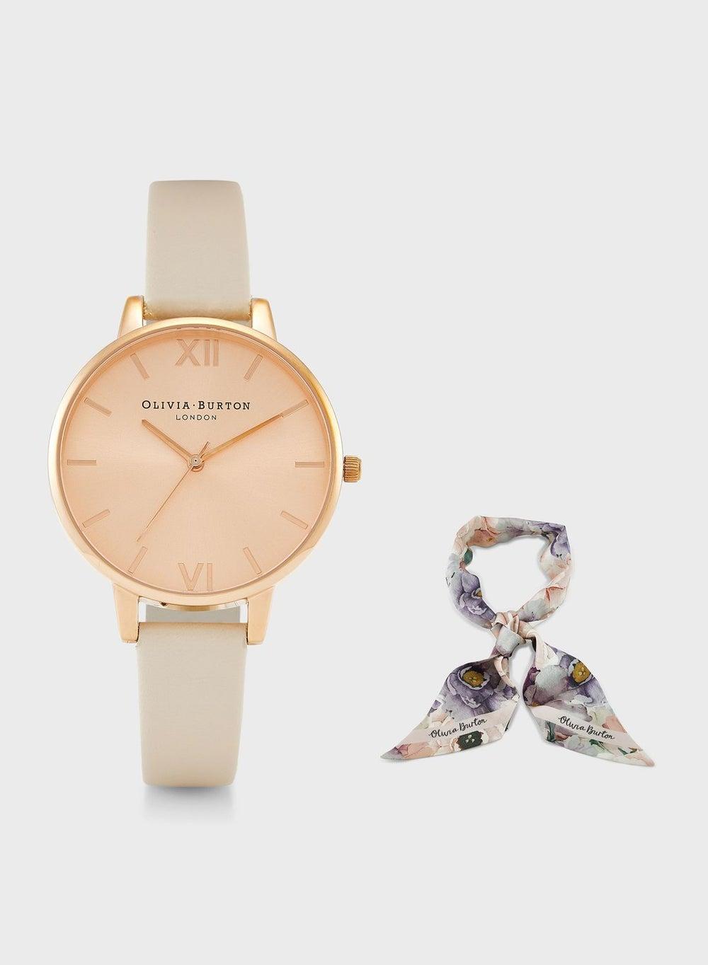 Vegan Friendly Analogue Watch OBGSET51 with Nylon Strap - Image 1