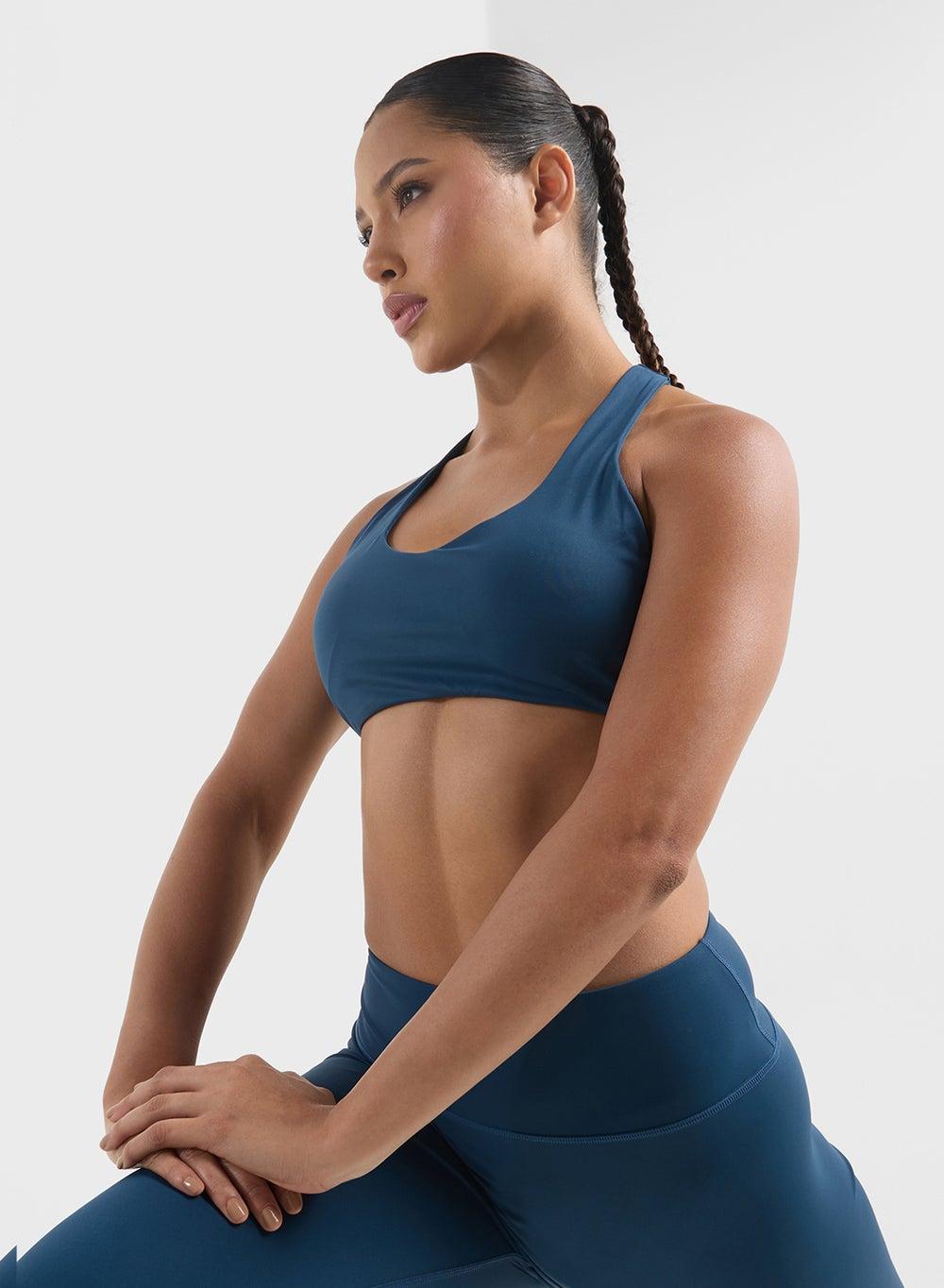 Seamless Racer Back Sports Bra for Women - Image 1