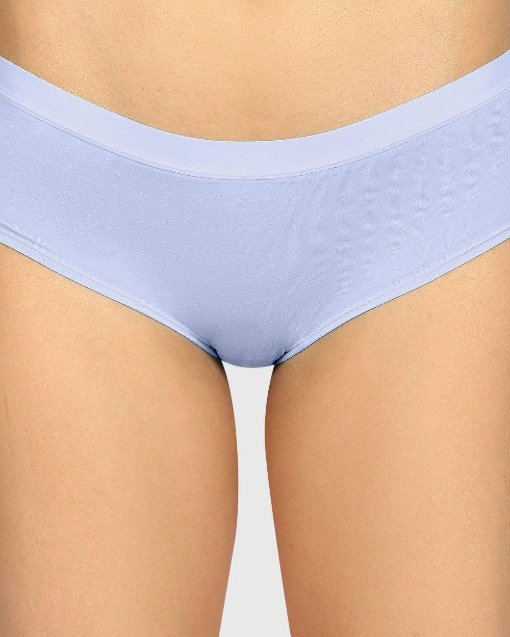 La Senza Ultrasoft Periwinkle Hipster Panties - Image 1