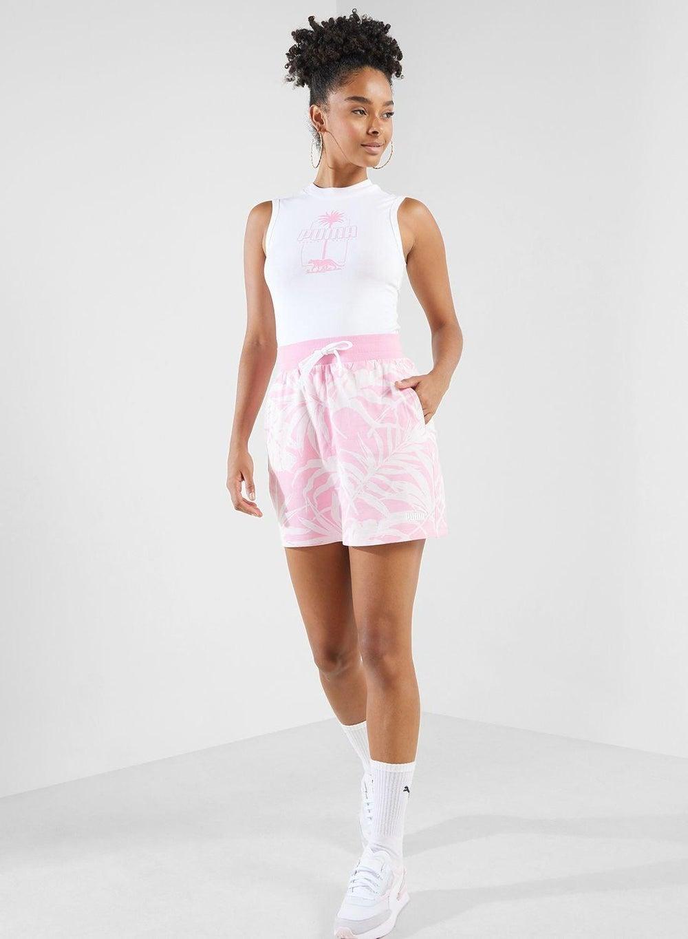Essential Palm Resort All Over Printed Skirt - Image 1