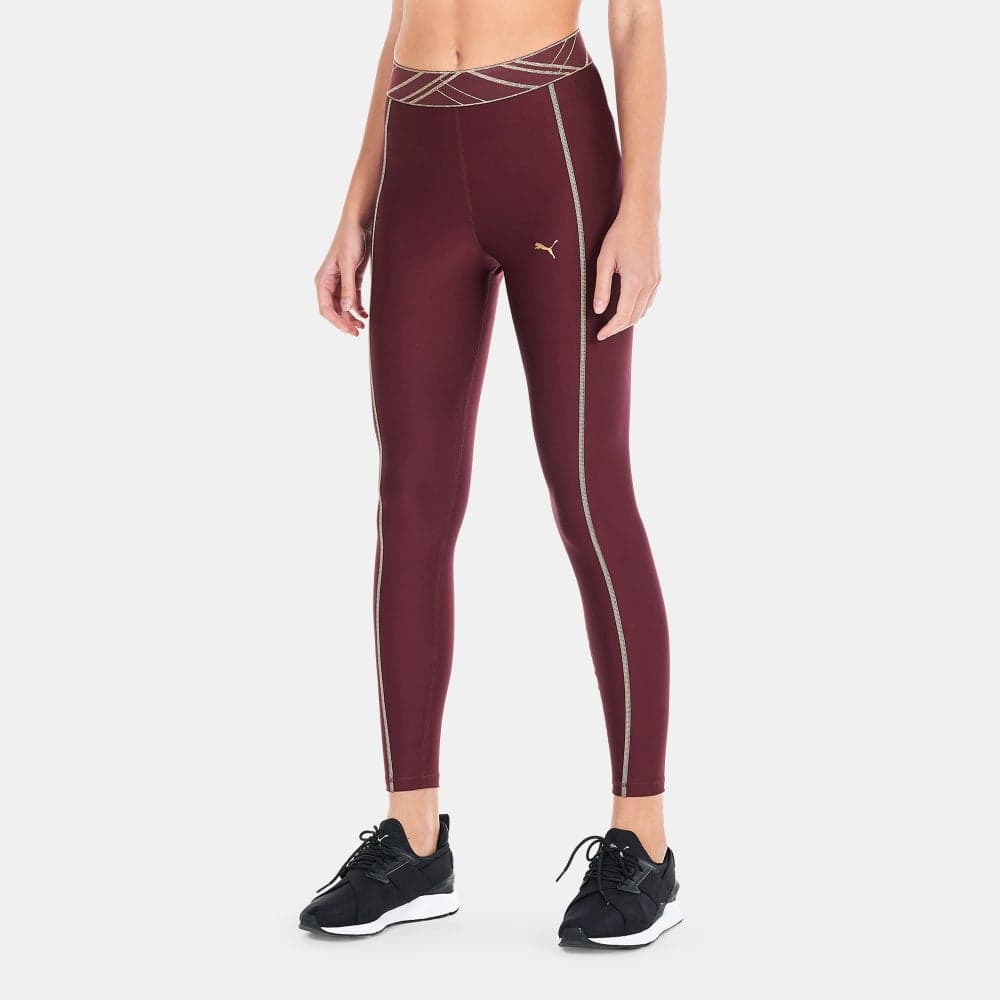 Women's Deco Glam High-Waist Full-Length Leggings - Image 1