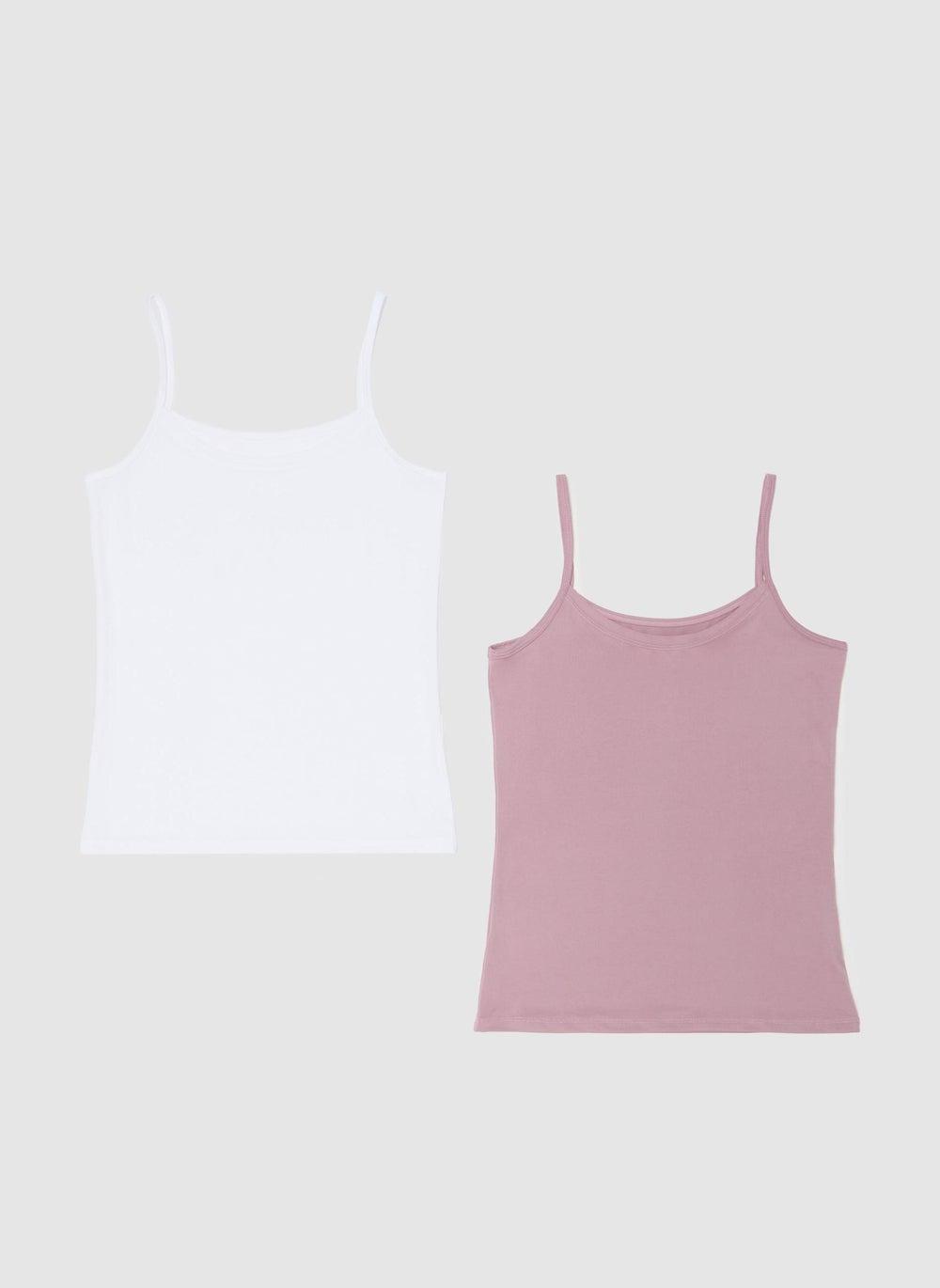 Two-Pack Stretch Microfibre Under Vests - Image 1