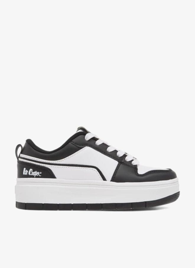 Lee Cooper Womens Ankle Sneakers with Platform Mid-Heel - Image 1