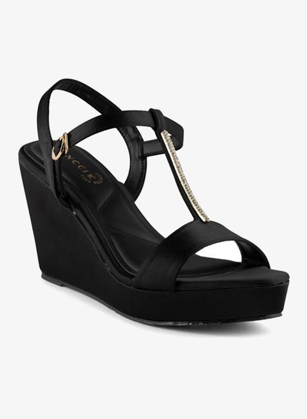 Women Multi Strap Wedge Sandals - Image 1