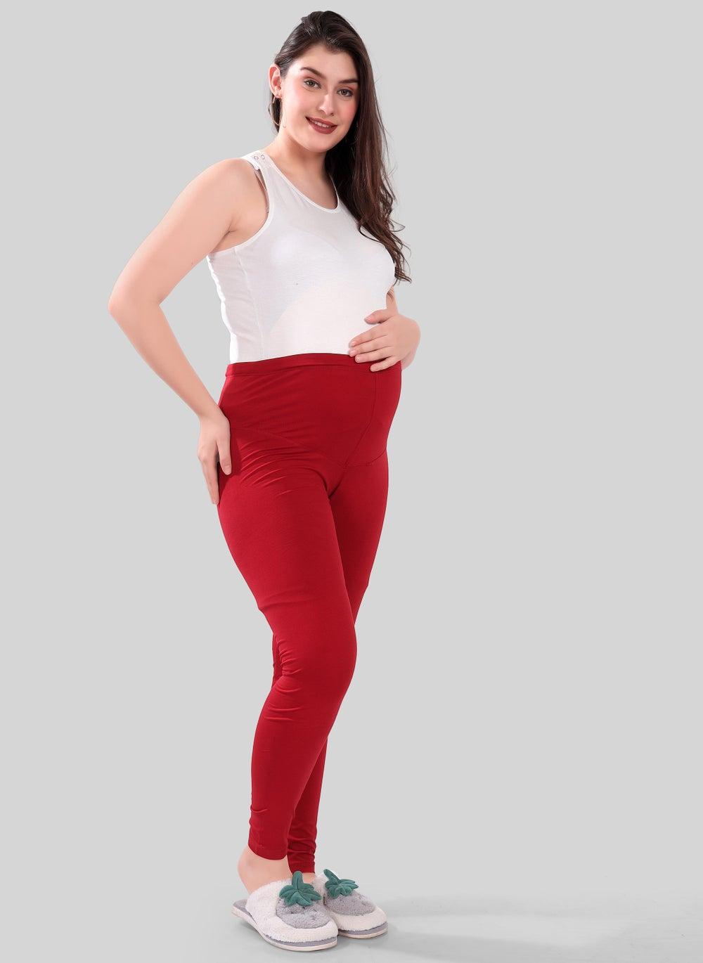 High Waist Active Wear Maternity Leggings - Image 1