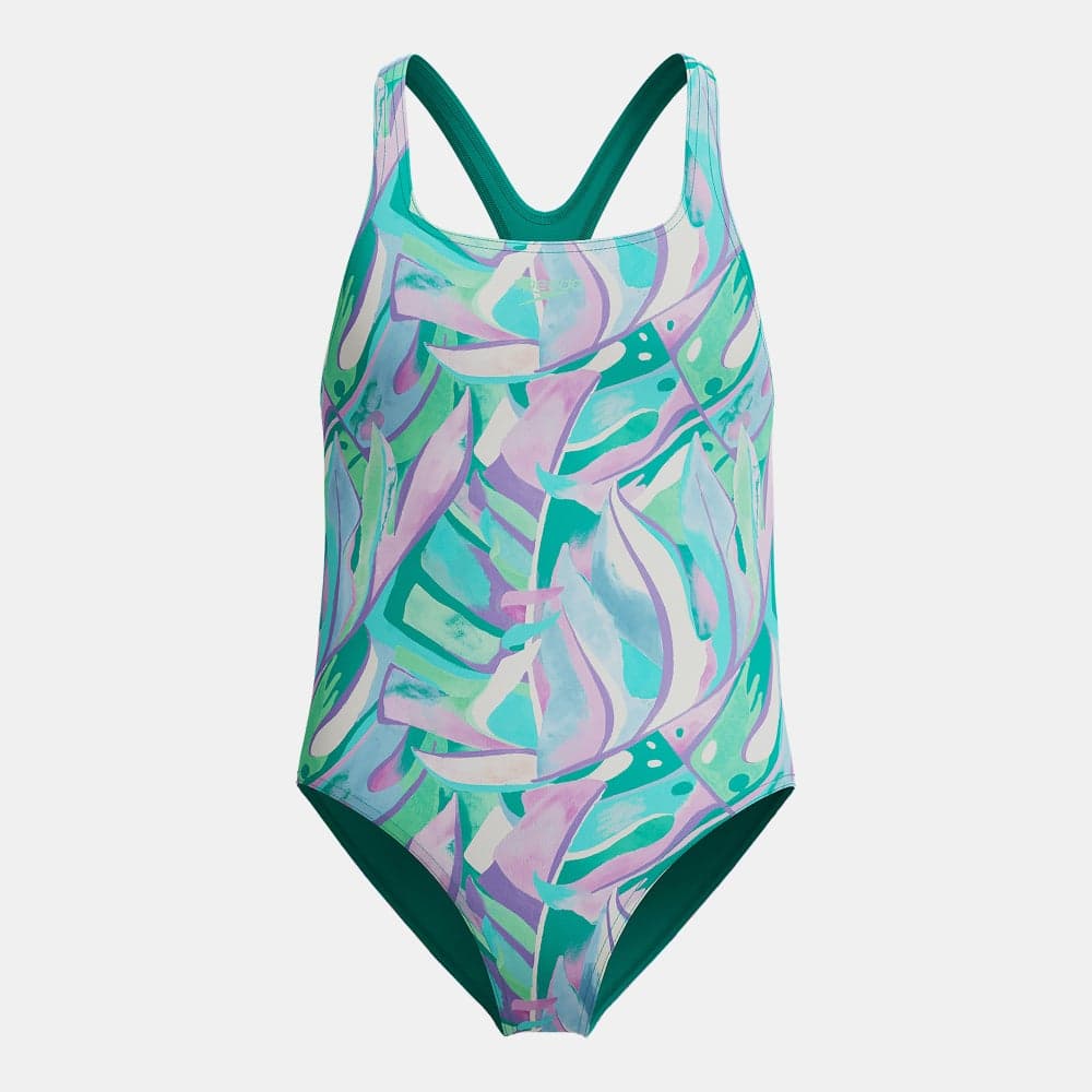 Kids' HyperBoom Printed Medalist Training Swimsuit - Image 1