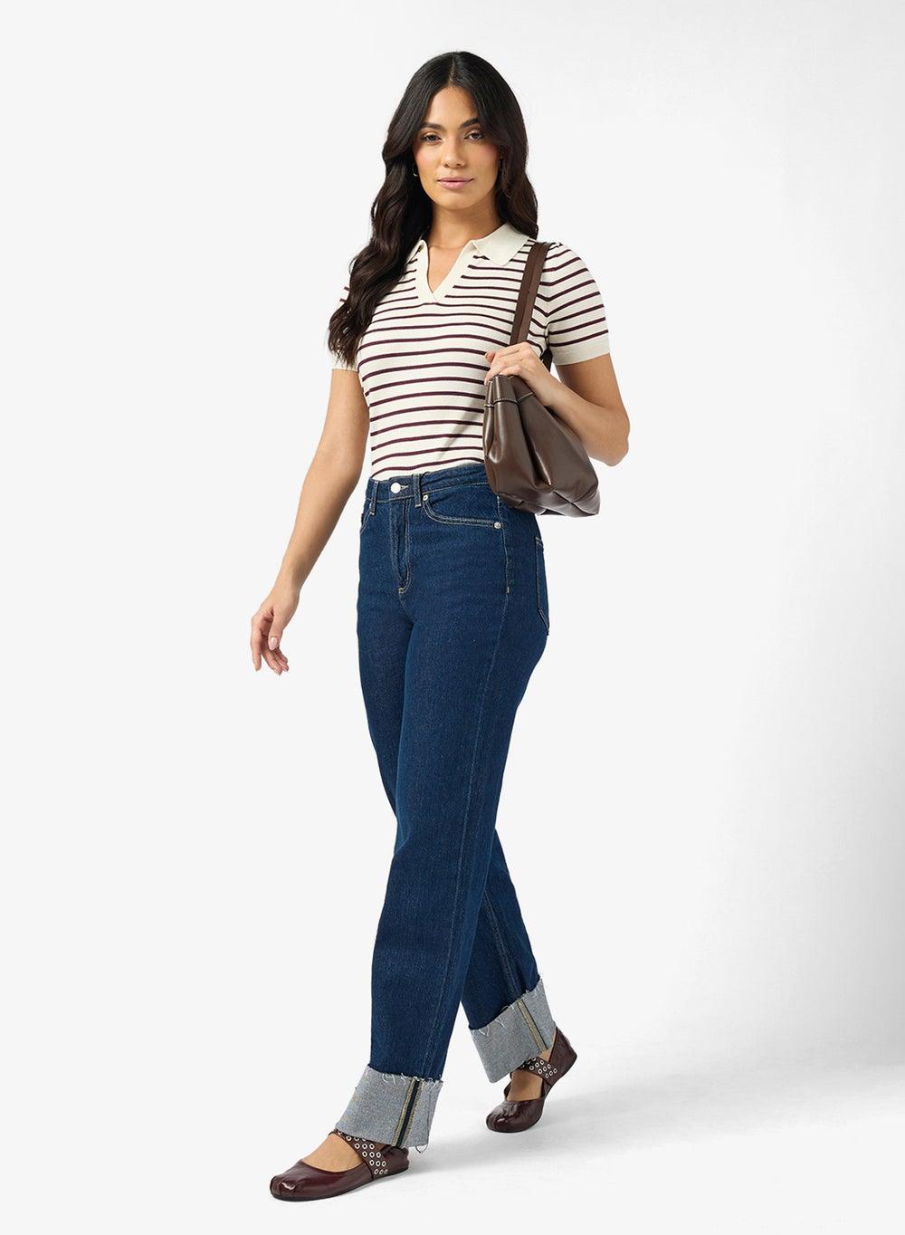 VMTESSA High Waist Wide Leg Jeans - Image 1