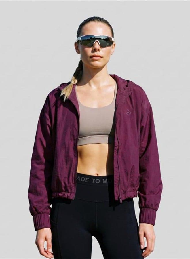 Women's Windcheater Hoody Jacket for Light Outdoor Activity - Image 1