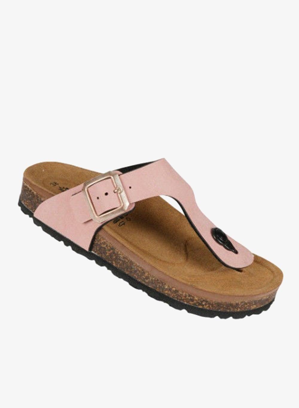 Biochic Ladies Slim Thong Sandals 012-448 31830Q-Rosa - Image 1