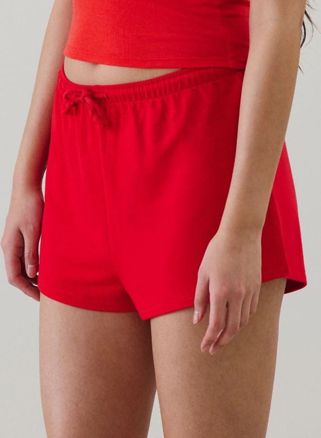 Women's Fleece Nightwear Shorts - Image 1