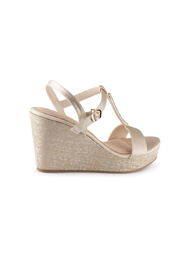 Women Multi Strap Wedge Sandals - Image 1