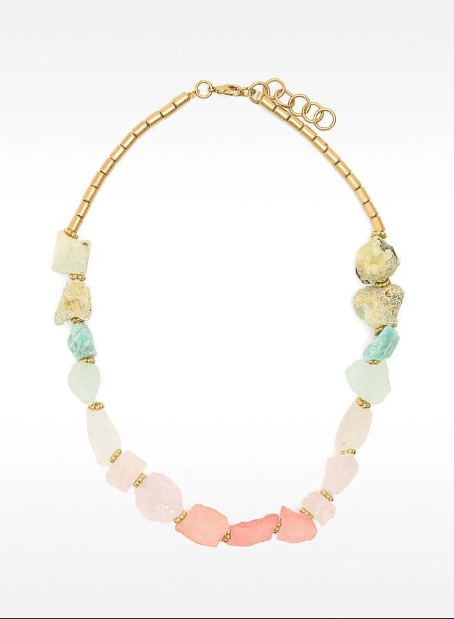 Short Necklace With Stones - Image 1