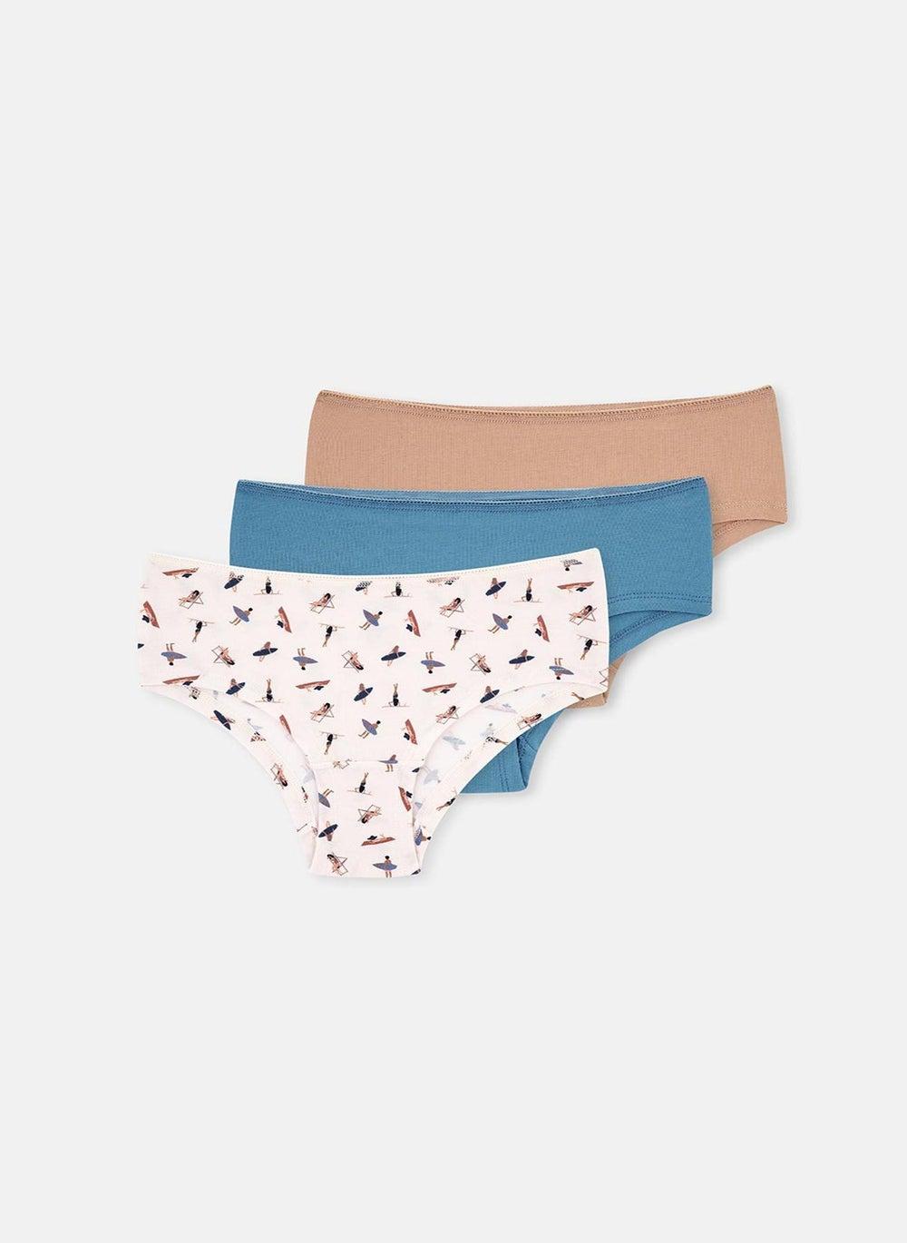 3 Pack Hipster Supreme Mid Rise Women’s Underwear - Image 1