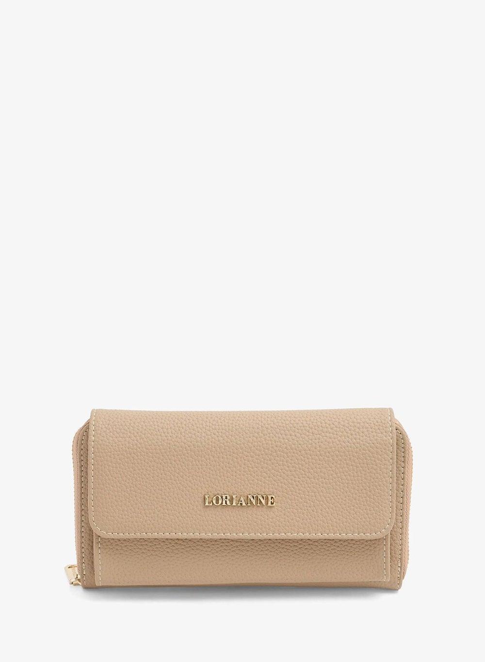 Vlora Flap Wallet in Khaki - Image 1