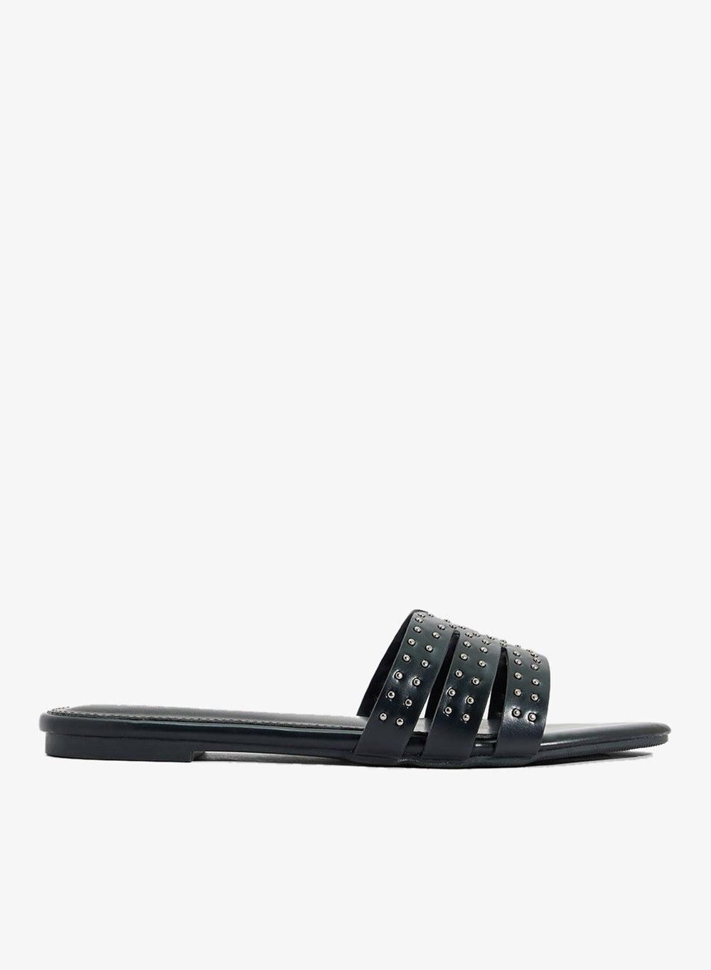 Studded Flat Sandal - Image 1