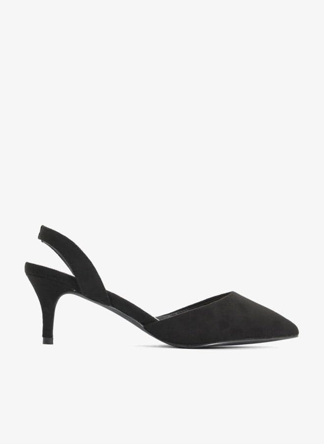 Mid Heel Slingback Pumps for Everyday Elegance - Image 1