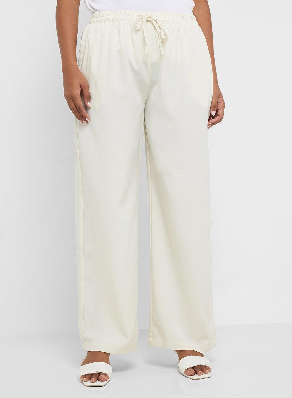 Relaxed Fit Pull-On Pants for Women - Image 1