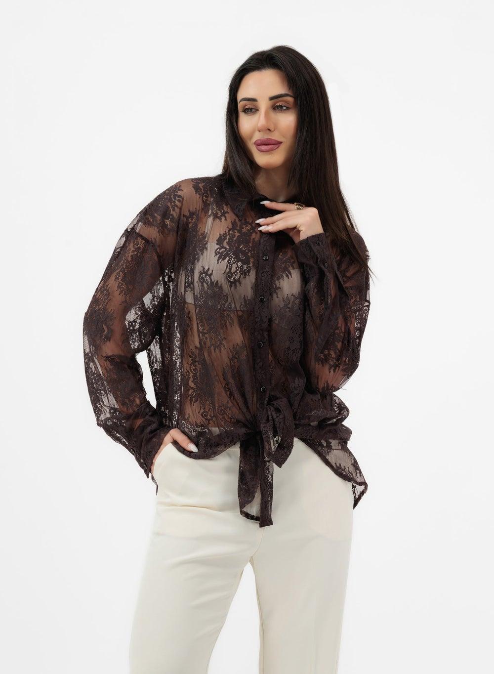 Lace Shirt for Women - Image 1