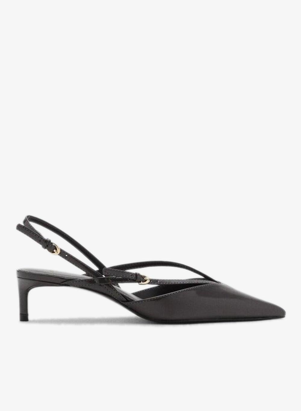 Kitten-Heeled Strappy Pumps for Women - Image 1