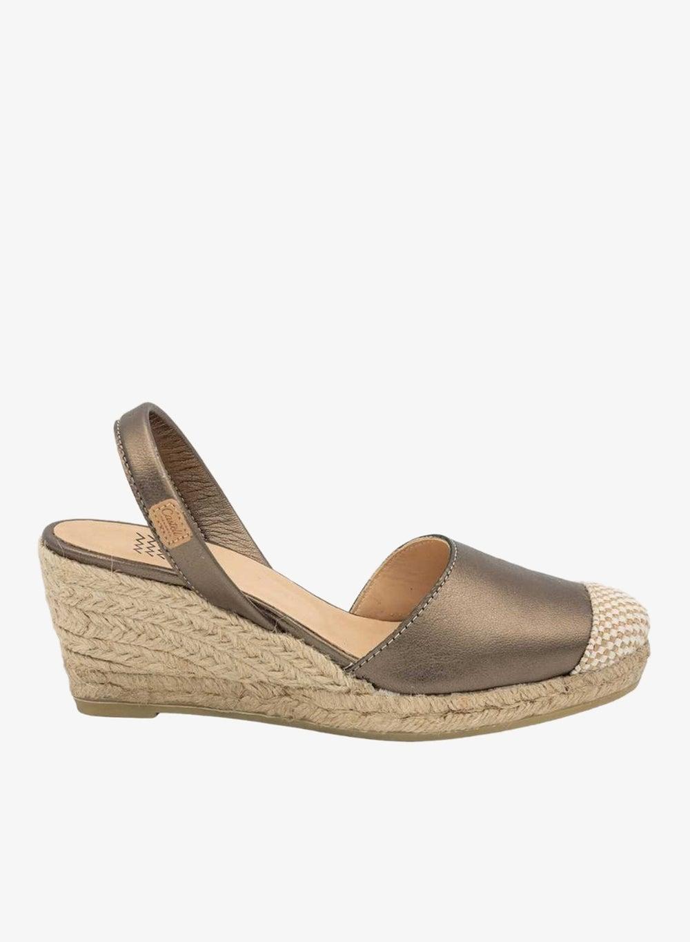 1924HFRIDAMONTADA5CMETALLIC Metallic Wedge Heels - Image 1