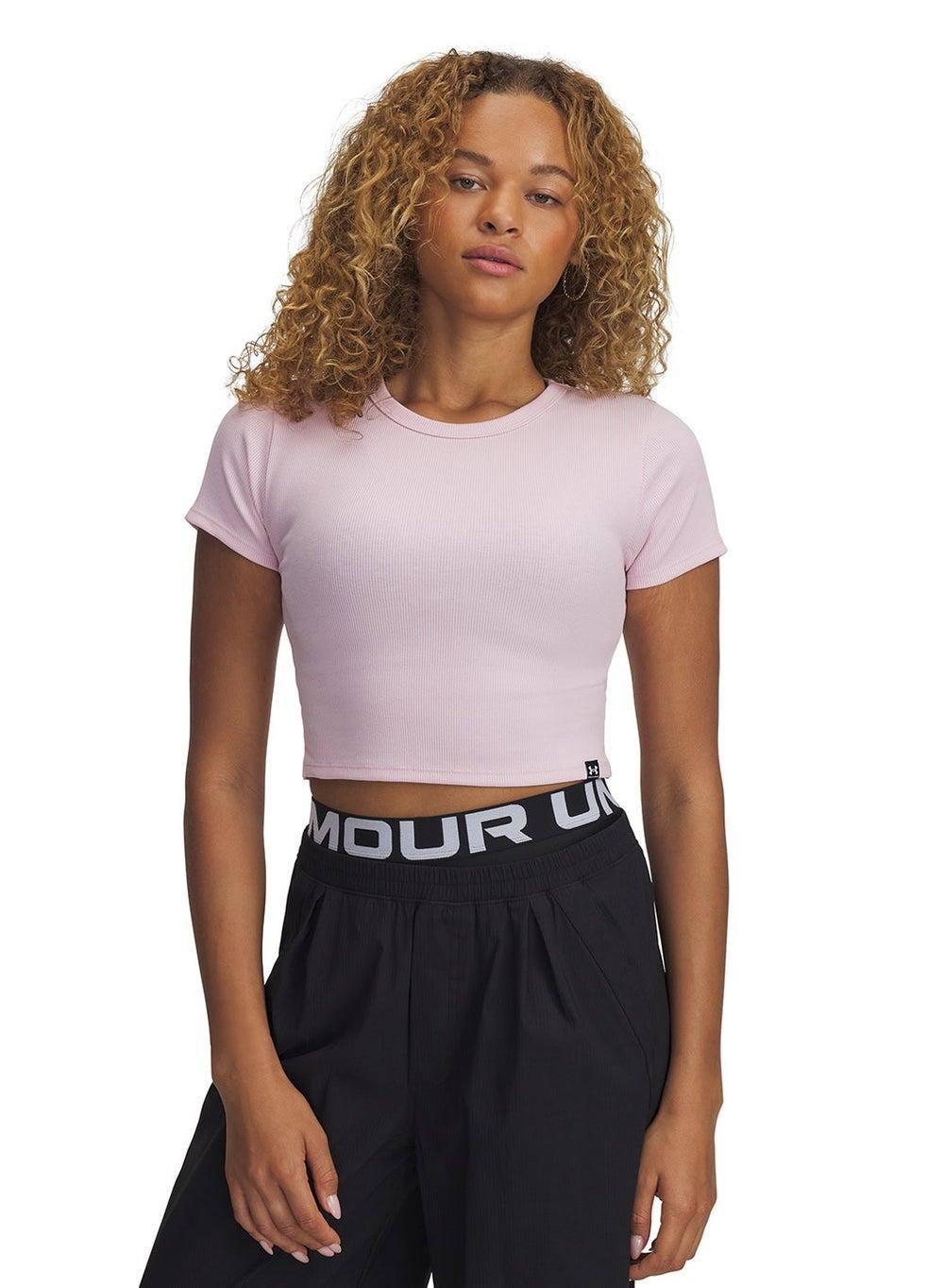 Rival Ribbed Cropped Baby T-Shirt - Image 1