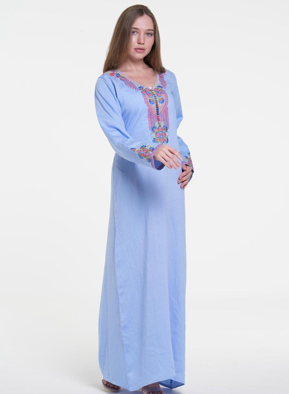 Mukhawar Jalabiya Traditional Women’s Wear - Image 1