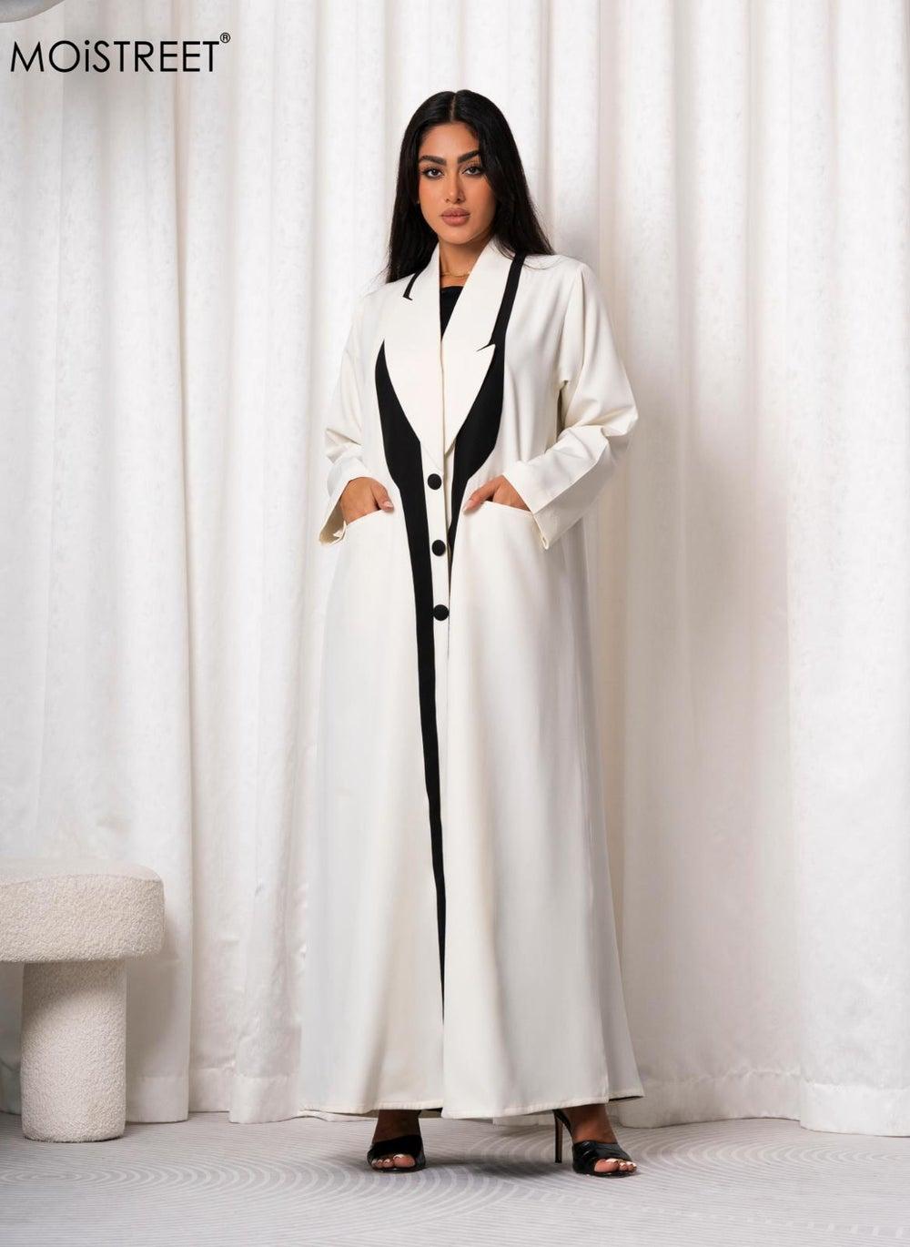 MOiSTREET Handmade Barbie Crepe Abaya - Image 1